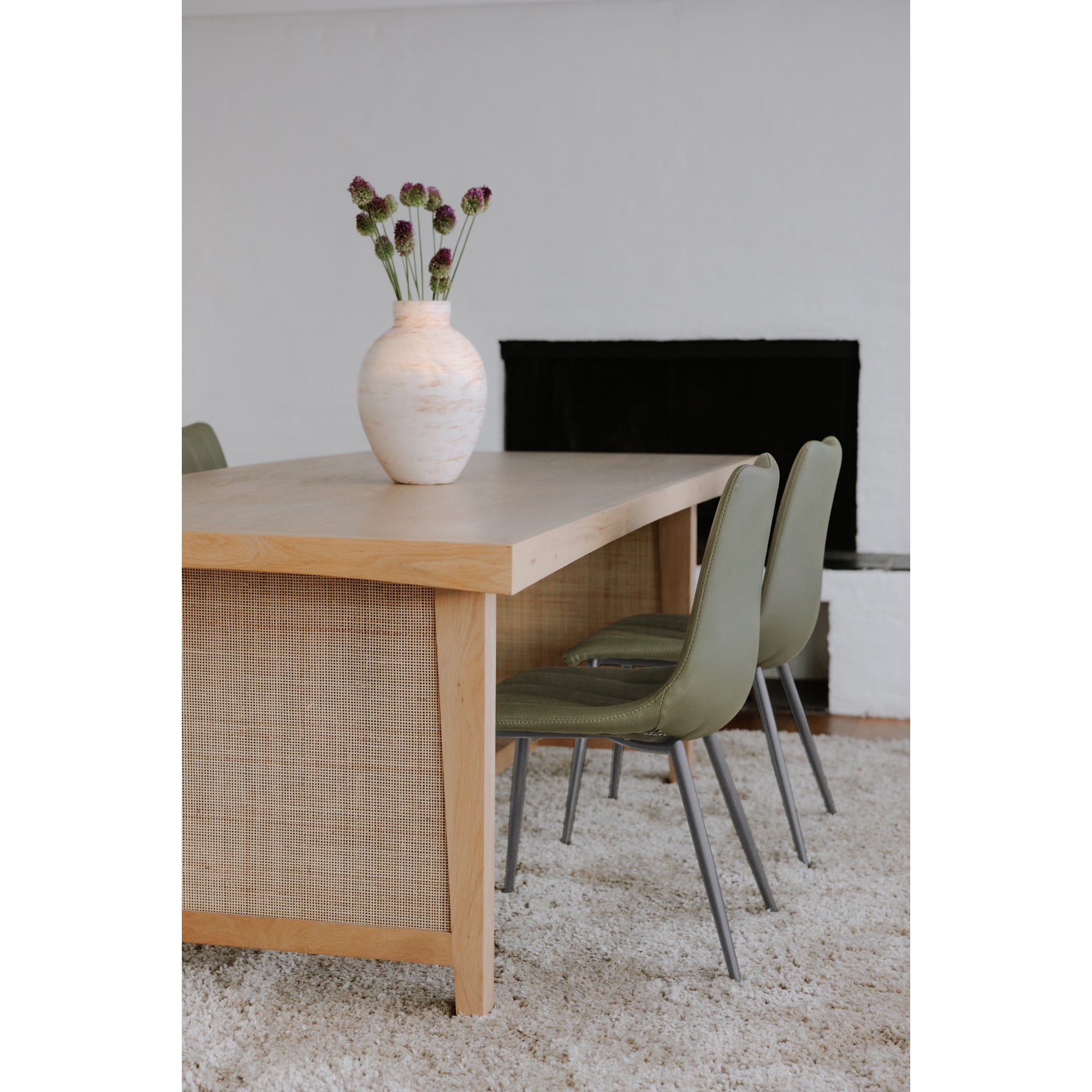 Moes Alibi Dining Chair Dark Green - Set Of Two UU-1022-27