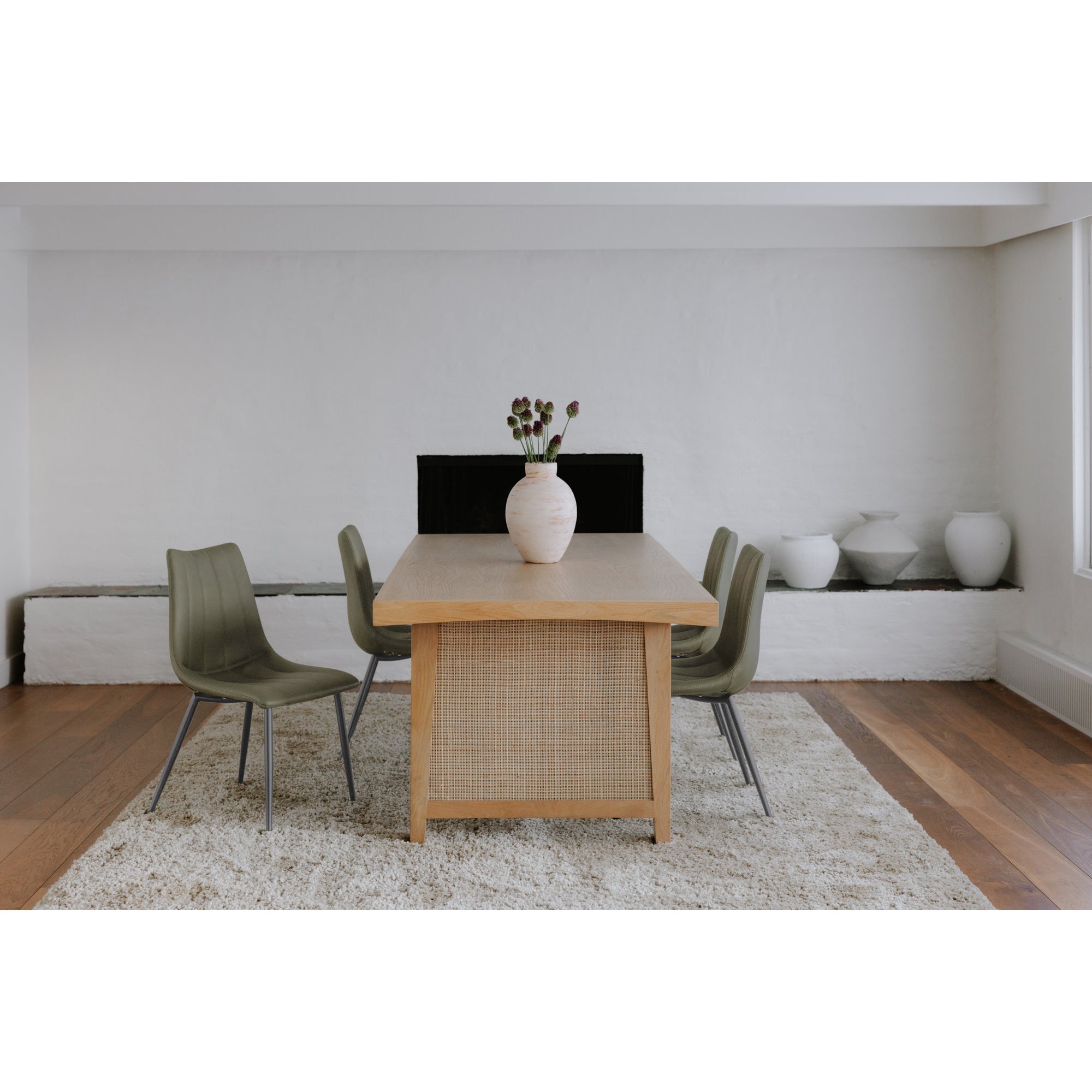Moes Alibi Dining Chair Dark Green - Set Of Two UU-1022-27