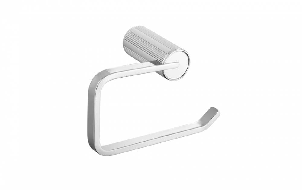 Dawn 3003 Series Solid Brass/Stainless Steel Straight Knurl Toilet Roll Holder