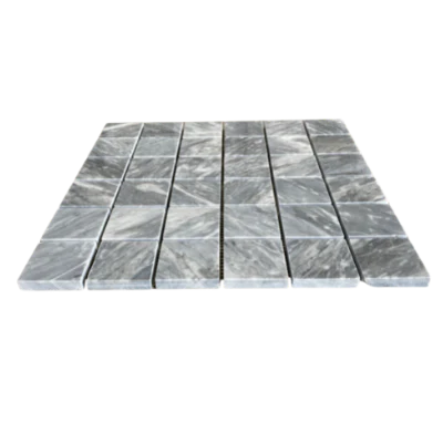 Bardiglio Marble Mosaic Polished Square 2x2