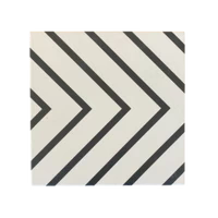 PORCELAIN TILE TROIS BANDES MATT 8X8