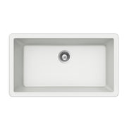 Houzer Quartztone 33" Granite Composite Undermount Single Bowl Kitchen Sink