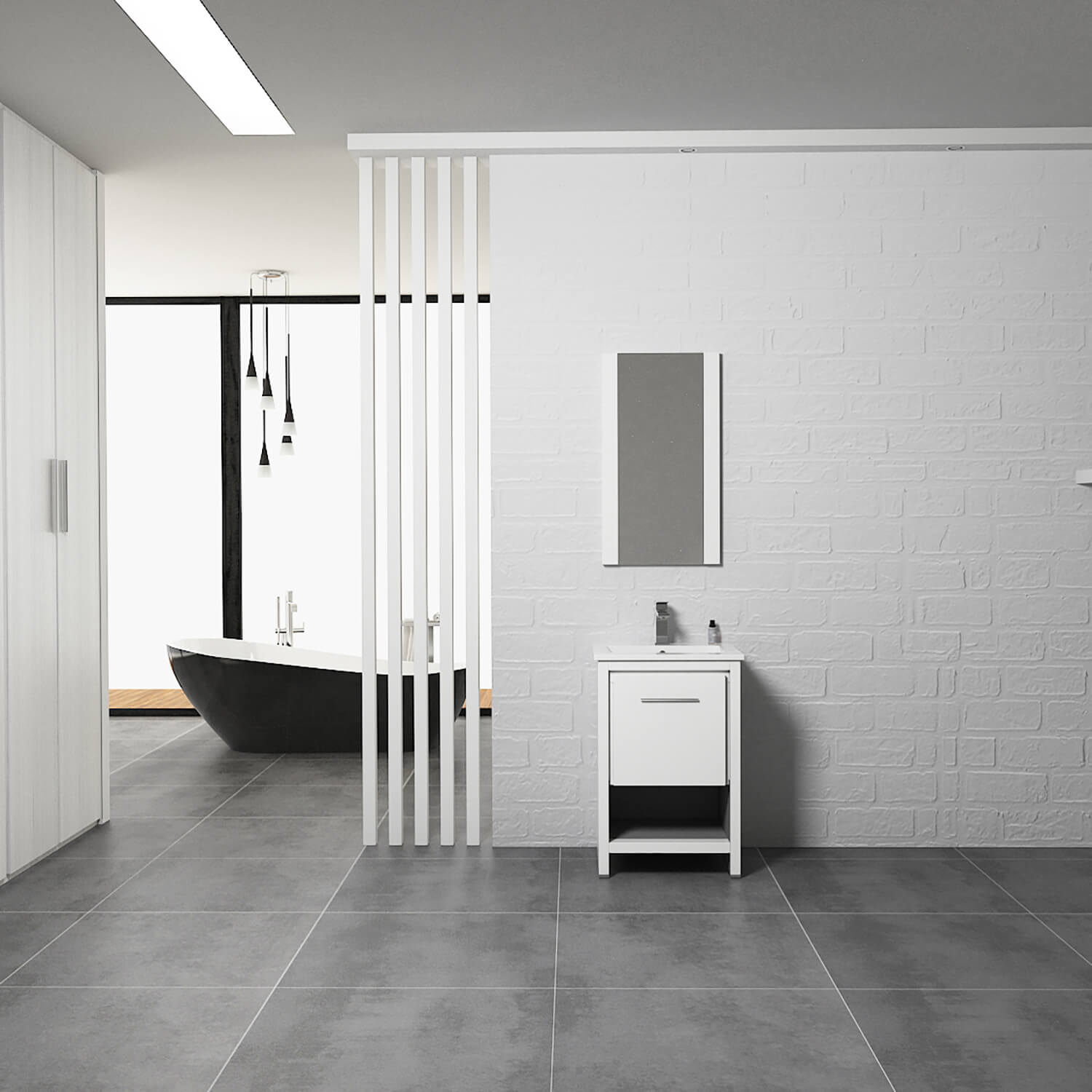 Milan 20 Inch Vanity