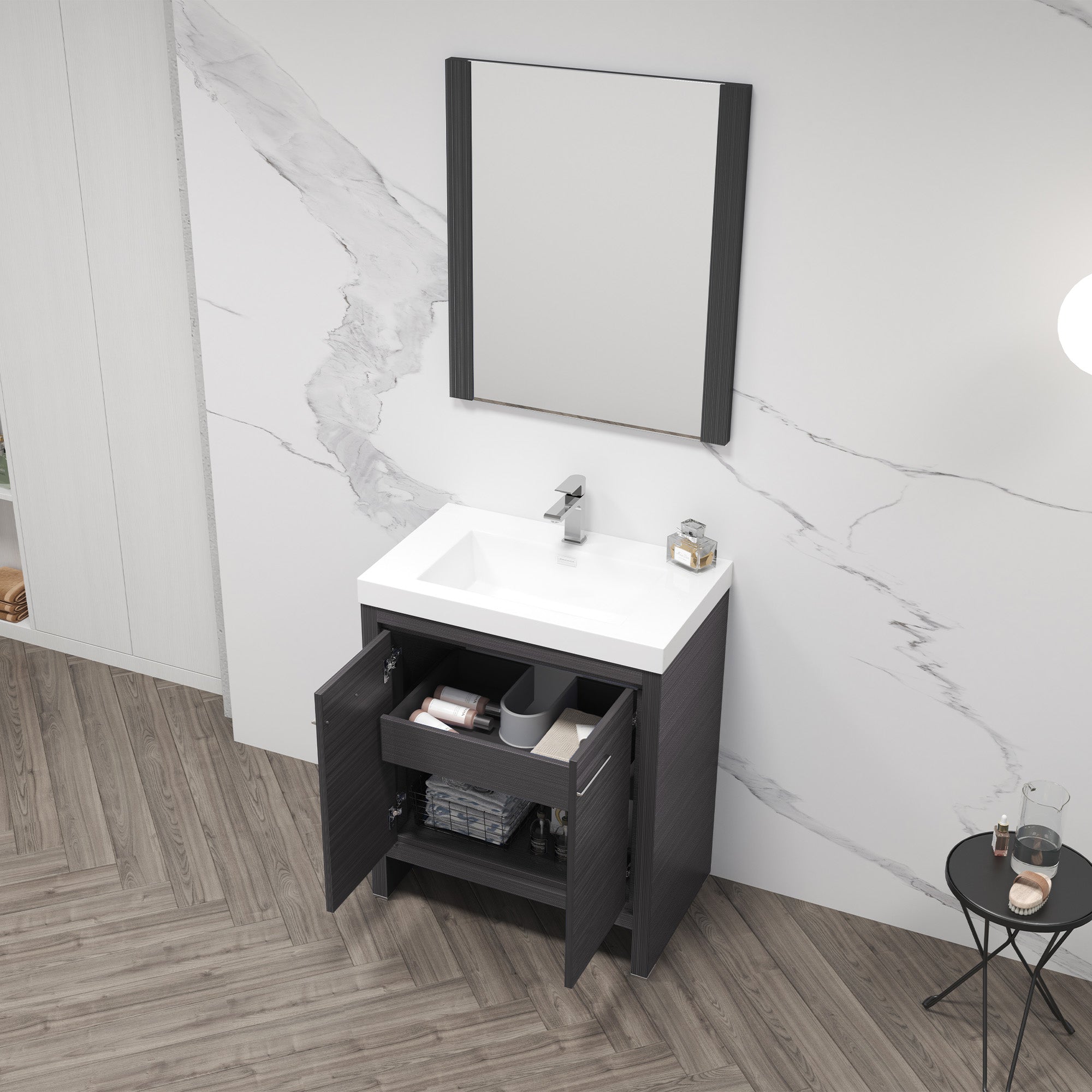Blossom Milan 014 Vanity Cabinet Only (V8014 Series)