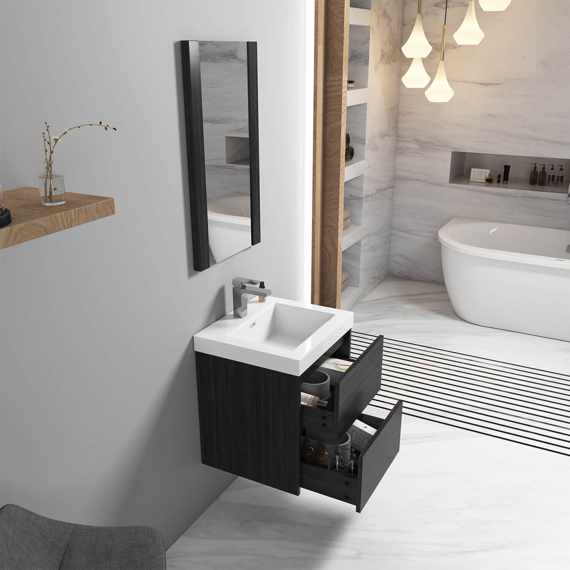 Blossom Valencia 016 Vanity Cabinet Only (V8016 Series)