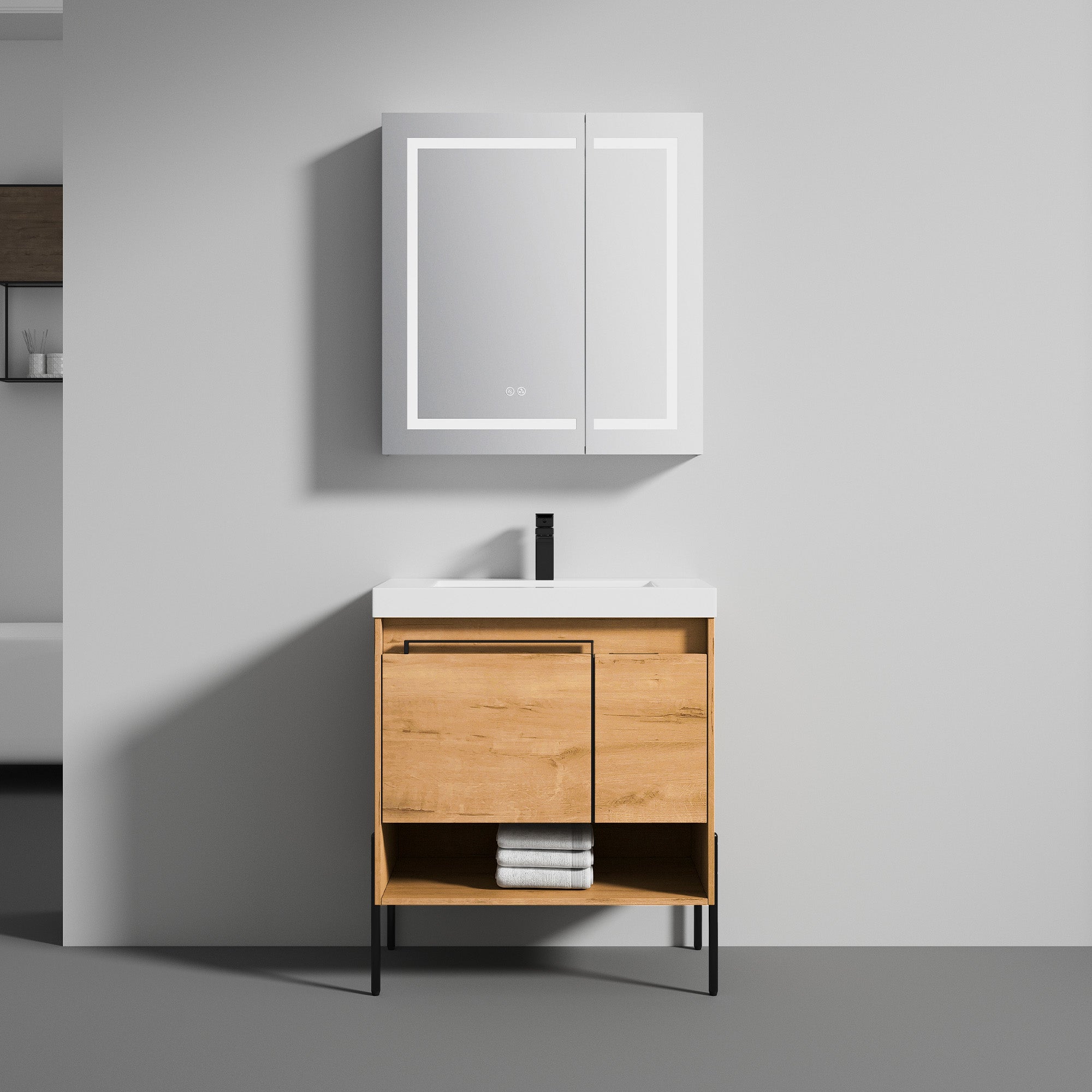 Blossom Turin 031 Vanity Cabinet Only (V8031 Series)