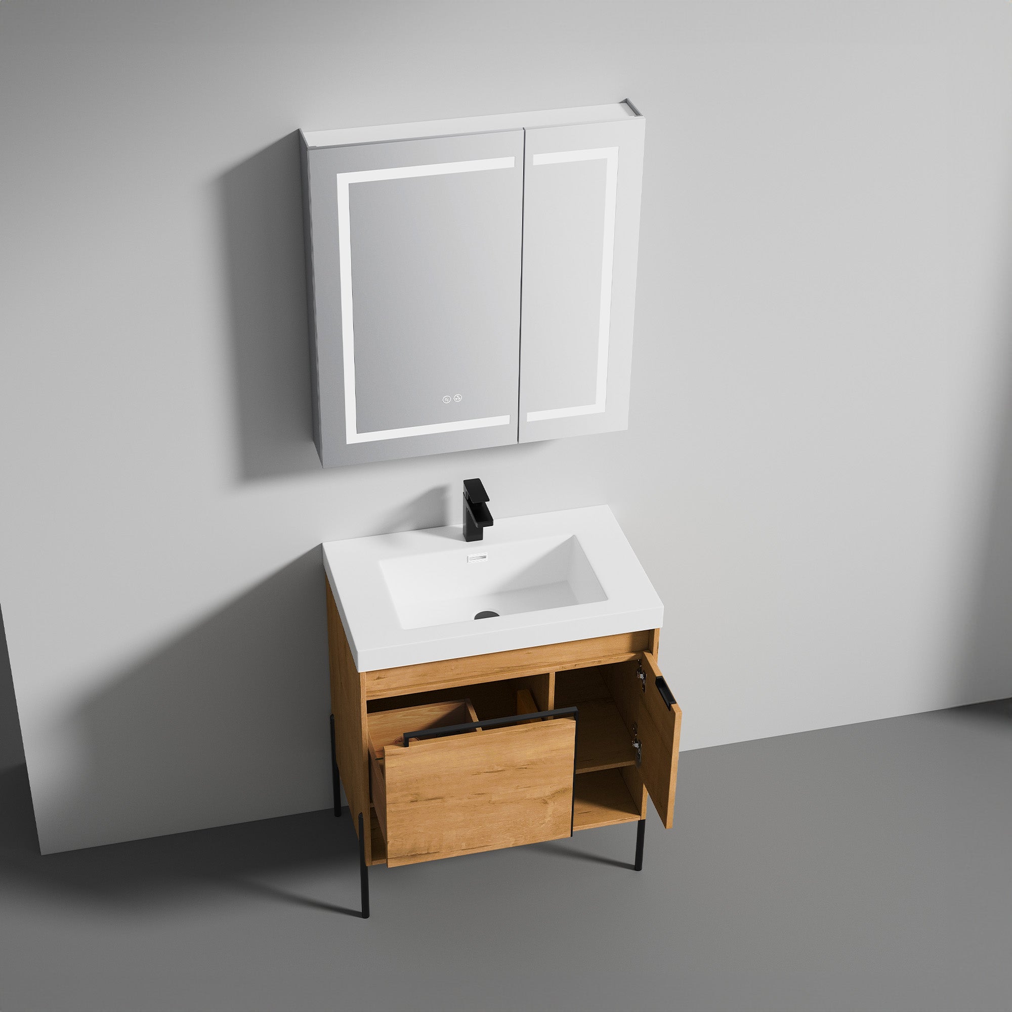 Blossom Turin 031 Vanity Cabinet Only (V8031 Series)