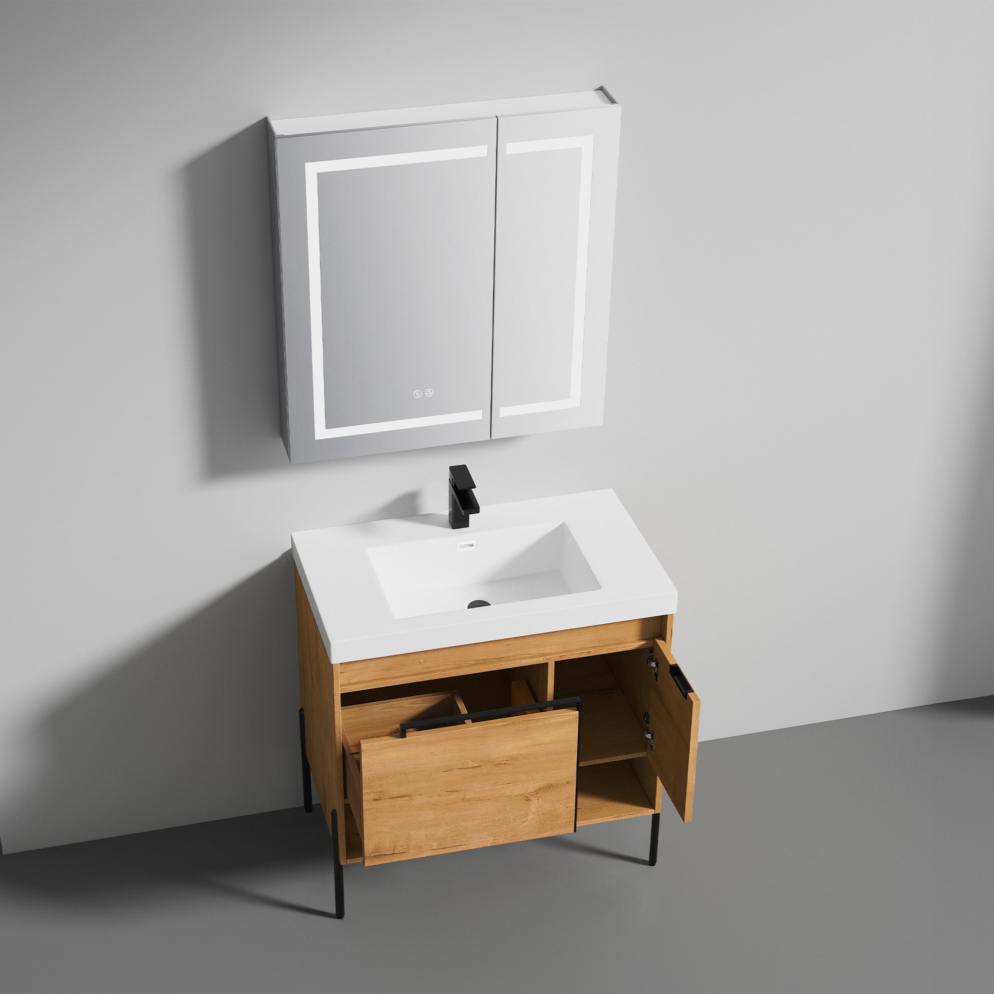 Blossom Turin 031 Vanity Cabinet Only (V8031 Series)