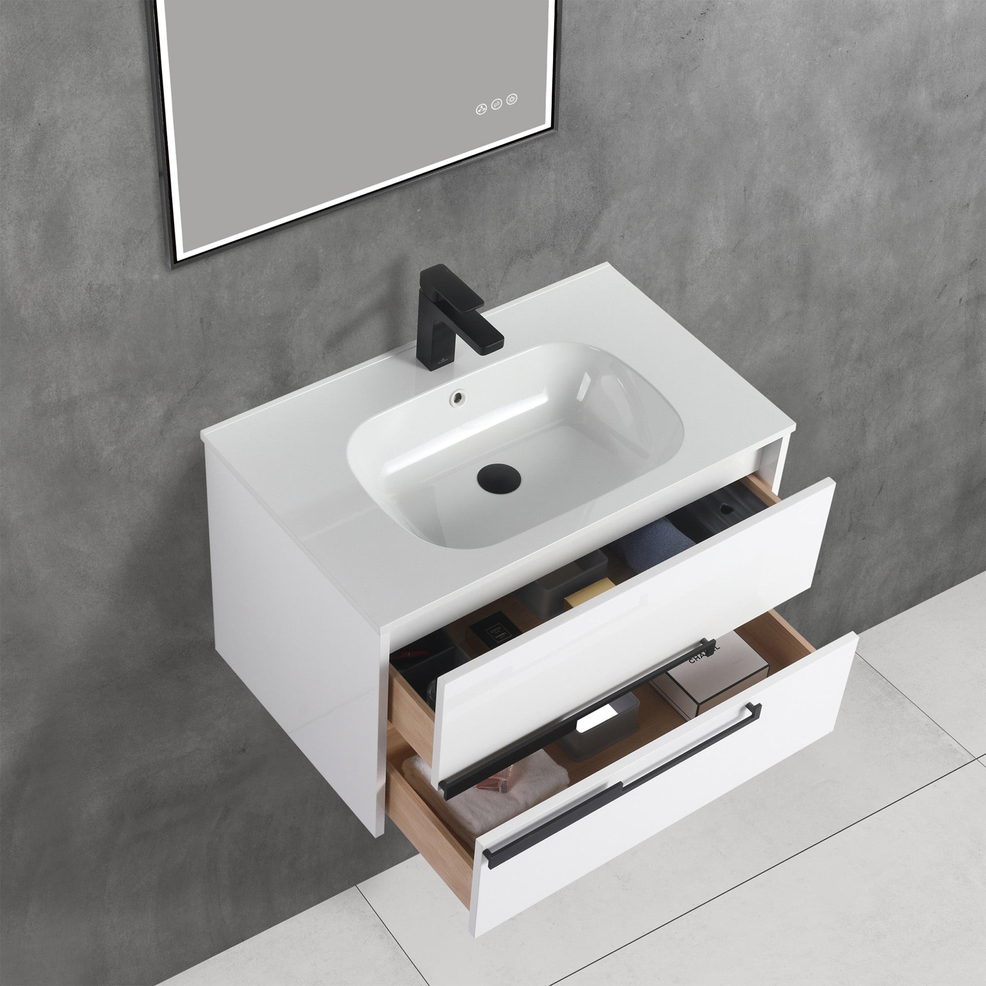 Blossom Brest 047 Vanity Cabinet Only (V8047 Series)