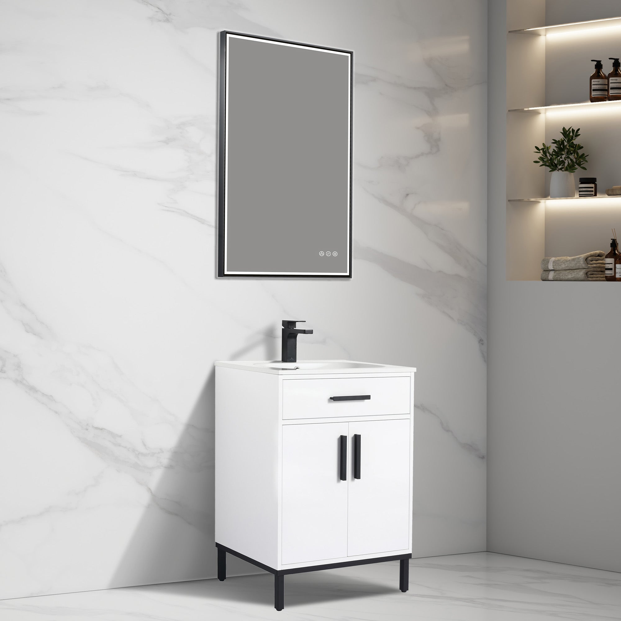Blossom Lisbon 048 Vanity Cabinet Only (V8048 Series)