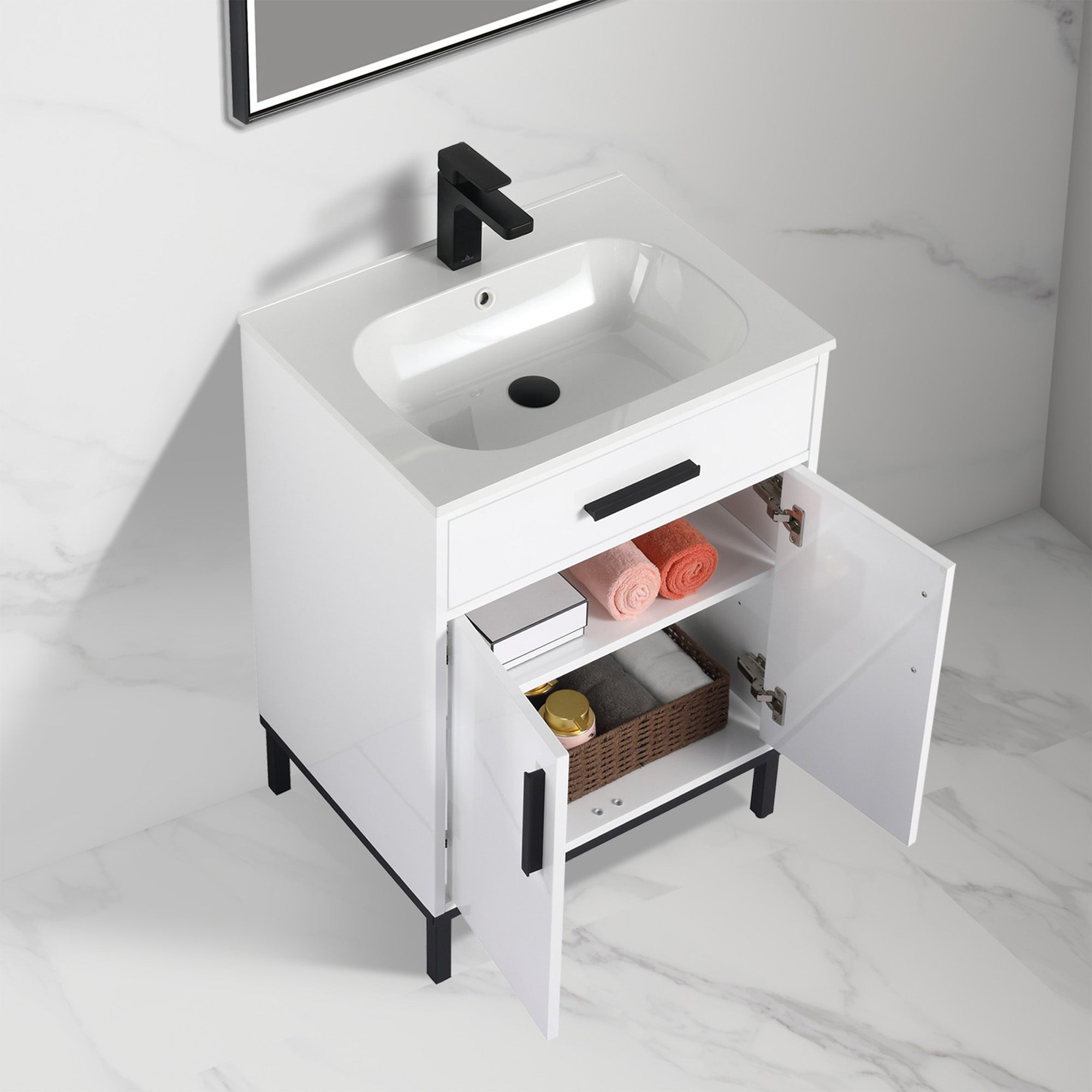 Blossom Lisbon 048 Vanity Cabinet Only (V8048 Series)