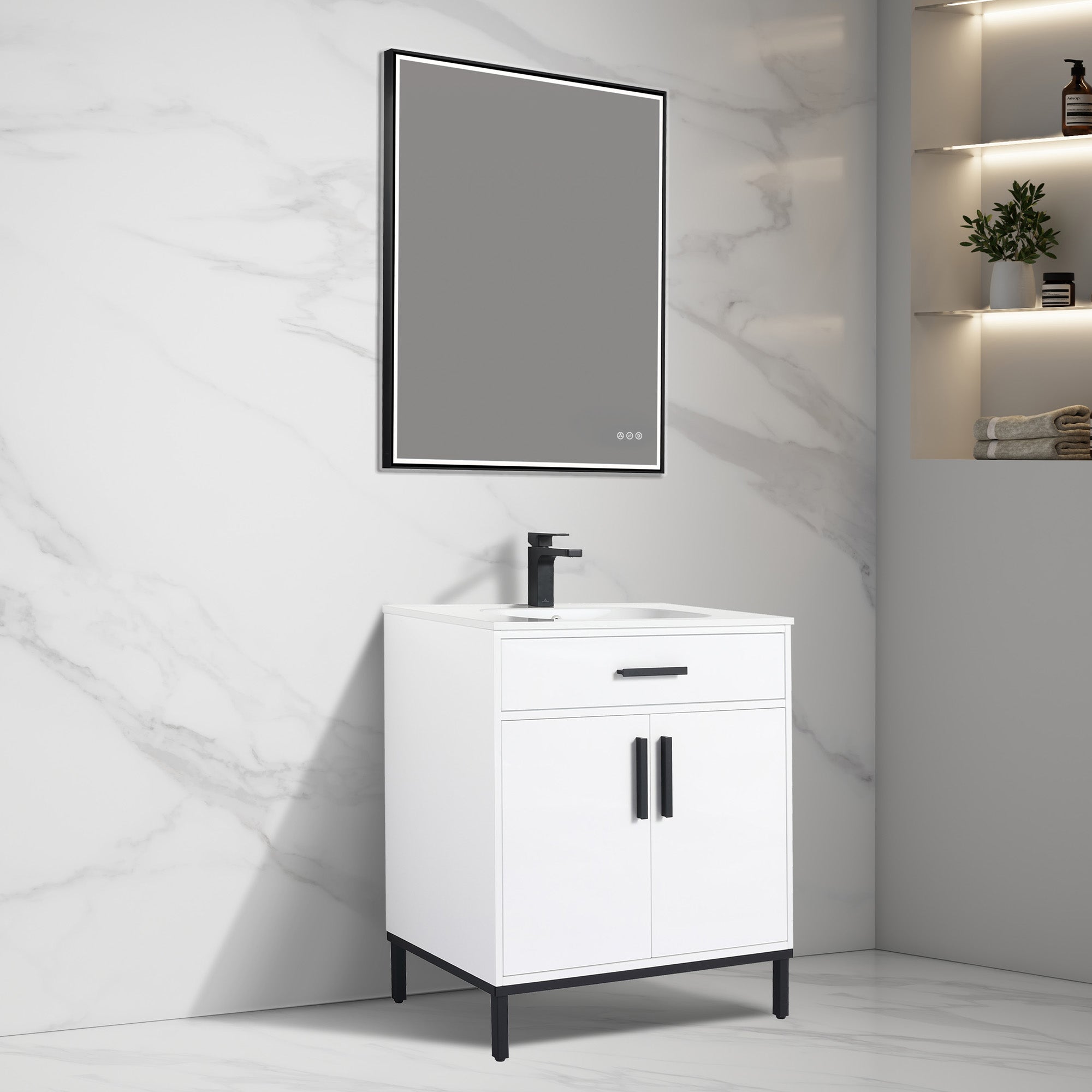 Blossom Lisbon 048 Vanity Cabinet Only (V8048 Series)