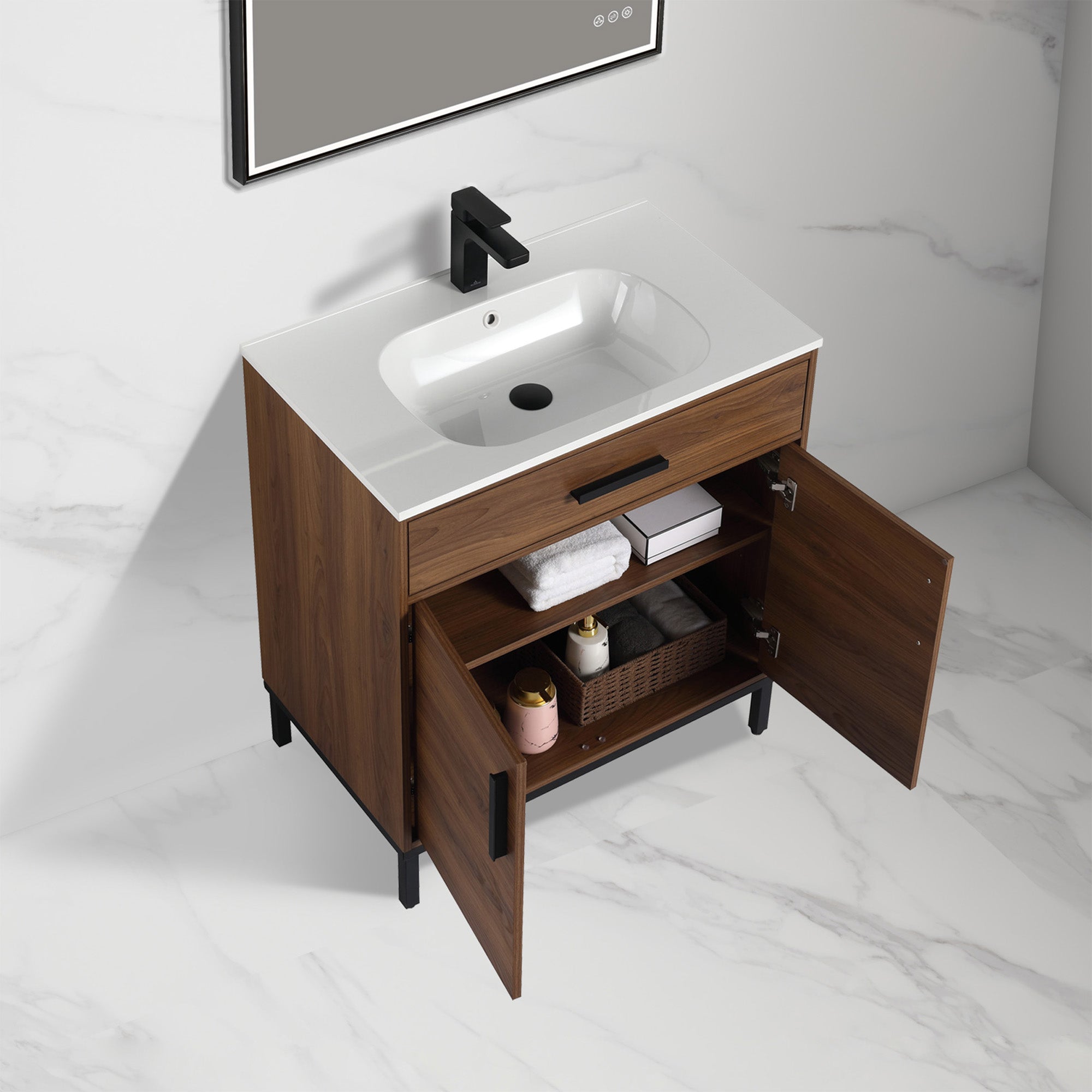 Blossom Lisbon 048 Vanity Cabinet Only (V8048 Series)