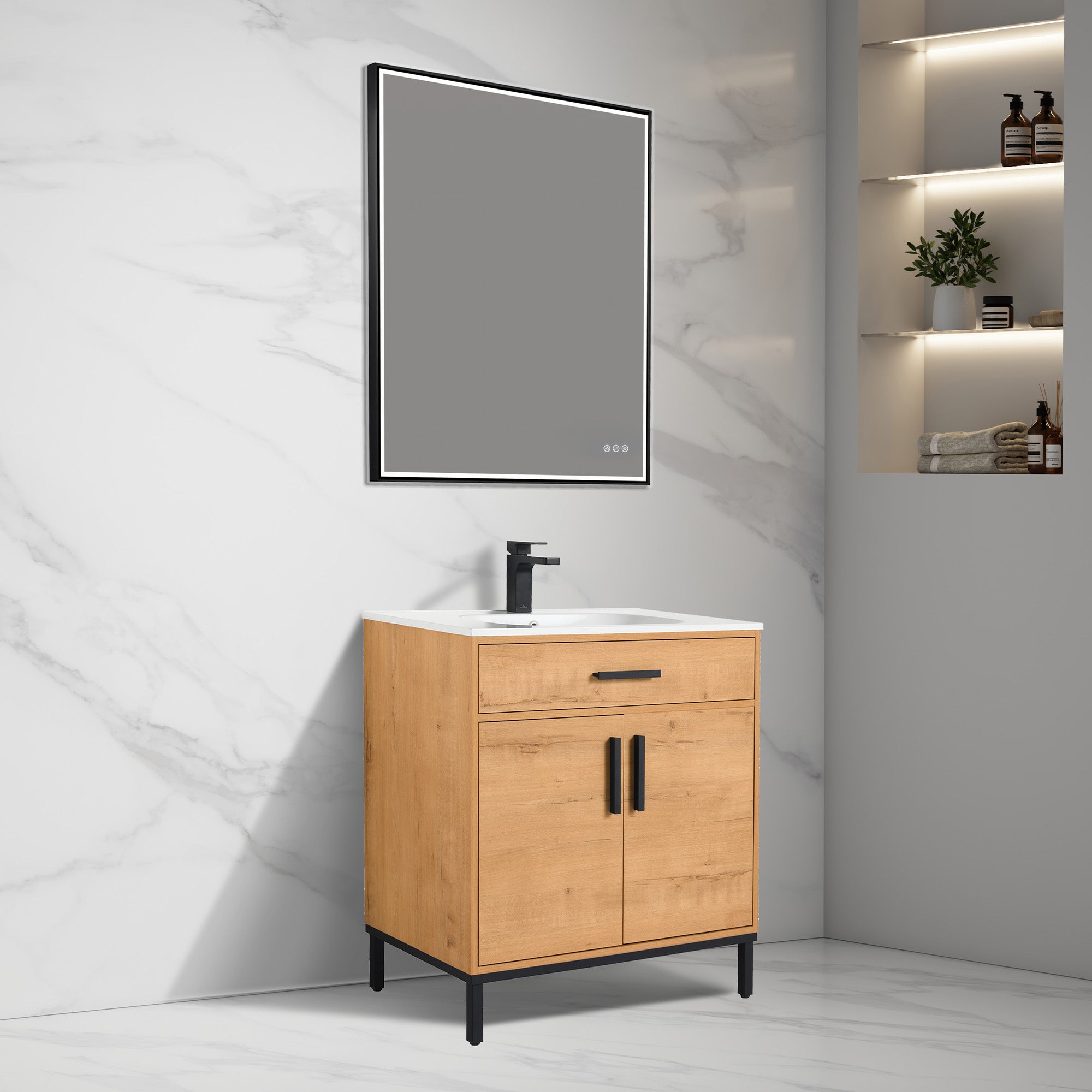 Blossom Lisbon 048 Vanity Cabinet Only (V8048 Series)