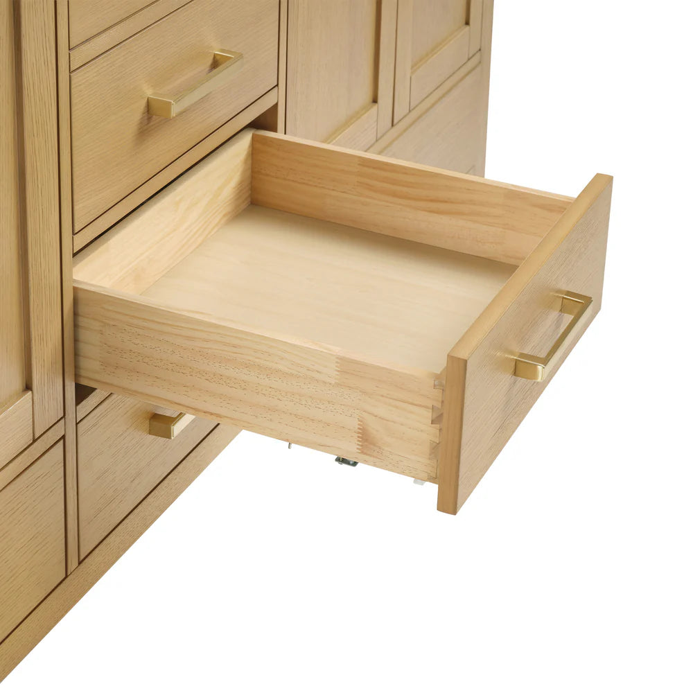Blossom Basel 049 Vanity Cabinet Only (V8049 Series) – Solid Wood Soft-Close Bathroom Vanity Base