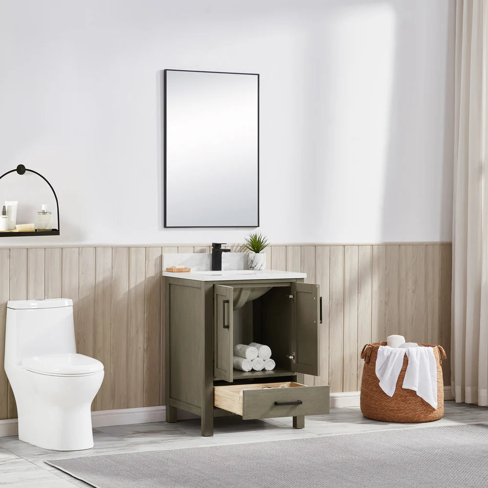 Blossom Basel 049 Vanity Cabinet Only (V8049 Series) – Solid Wood Soft-Close Bathroom Vanity Base