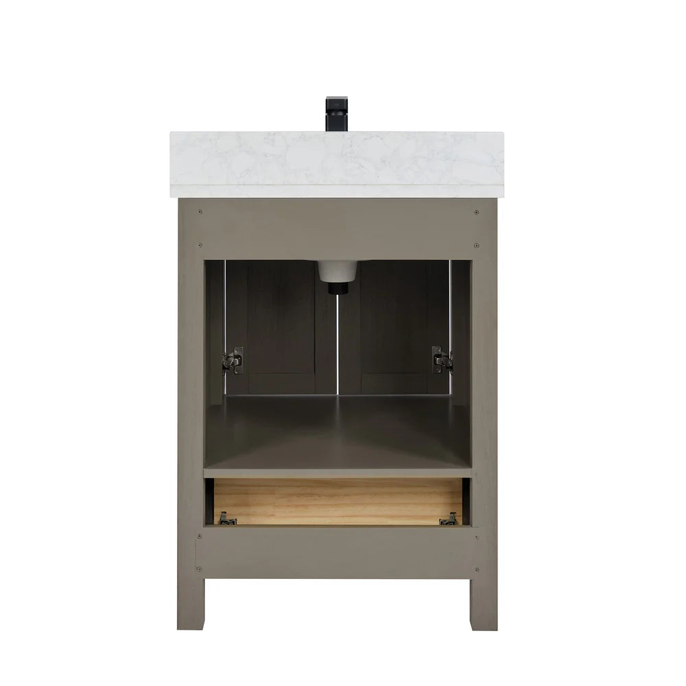 Blossom Basel 049 Vanity Cabinet Only (V8049 Series) – Solid Wood Soft-Close Bathroom Vanity Base