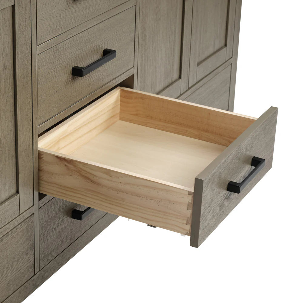 Blossom Basel 049 Vanity Cabinet Only (V8049 Series) – Solid Wood Soft-Close Bathroom Vanity Base
