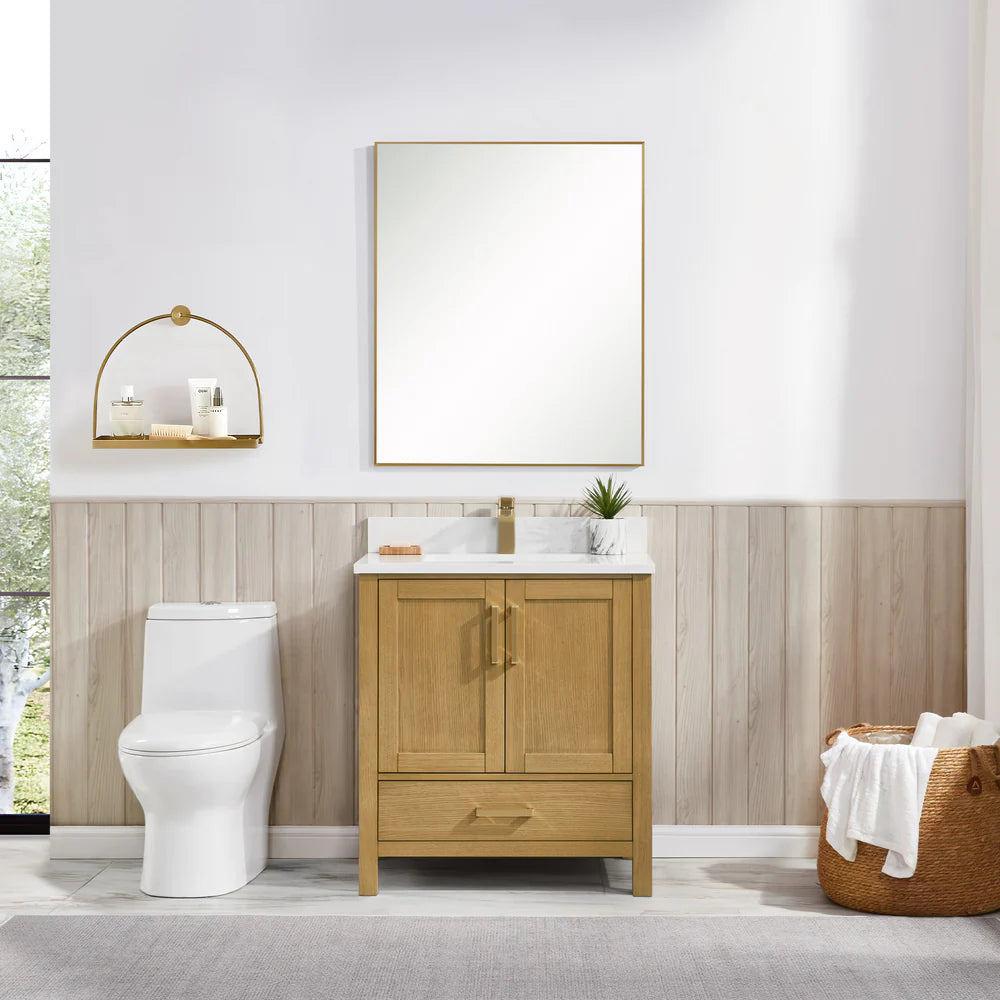 Blossom Basel 049 Vanity Cabinet Only (V8049 Series) – Solid Wood Soft-Close Bathroom Vanity Base