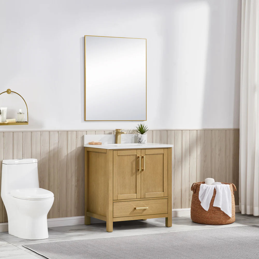 Blossom Basel 049 Vanity Cabinet Only (V8049 Series) – Solid Wood Soft-Close Bathroom Vanity Base
