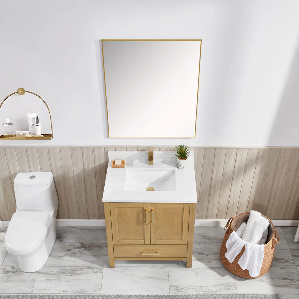 Blossom Basel 049 Vanity Cabinet Only (V8049 Series) – Solid Wood Soft-Close Bathroom Vanity Base