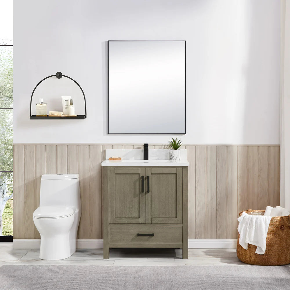 Blossom Basel 049 Vanity Cabinet Only (V8049 Series) – Solid Wood Soft-Close Bathroom Vanity Base