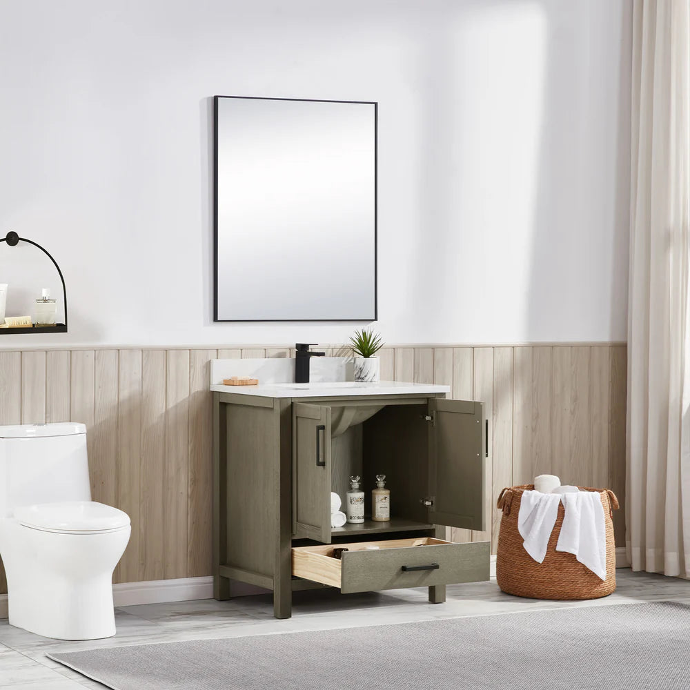 Blossom Basel 049 Vanity Cabinet Only (V8049 Series) – Solid Wood Soft-Close Bathroom Vanity Base