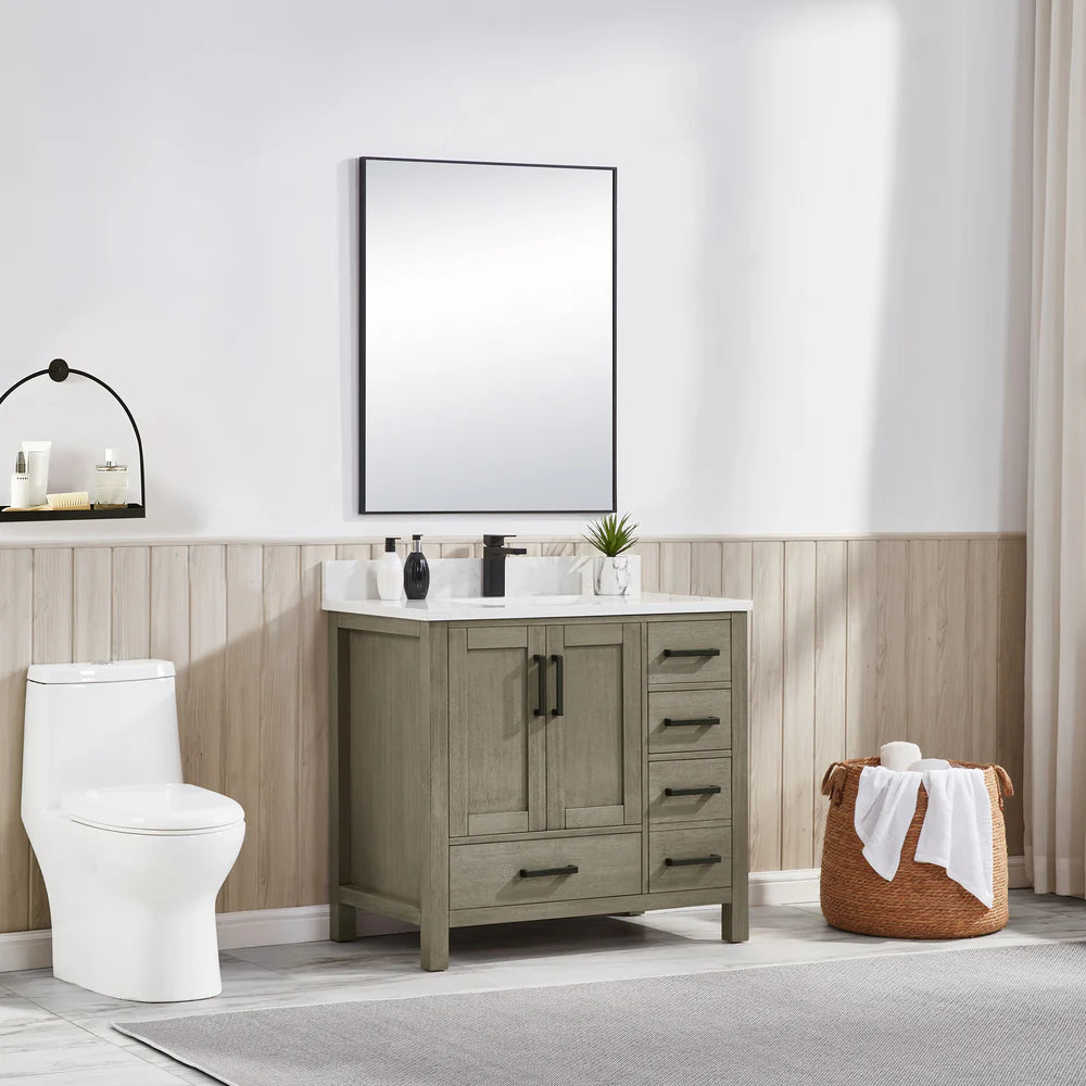 Blossom Basel 049 Vanity Cabinet Only (V8049 Series) – Solid Wood Soft-Close Bathroom Vanity Base