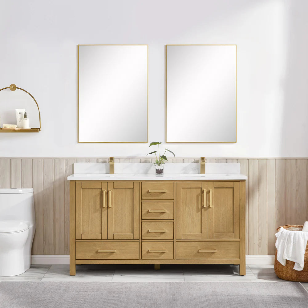 Blossom Basel 049 Vanity Cabinet Only (V8049 Series) – Solid Wood Soft-Close Bathroom Vanity Base