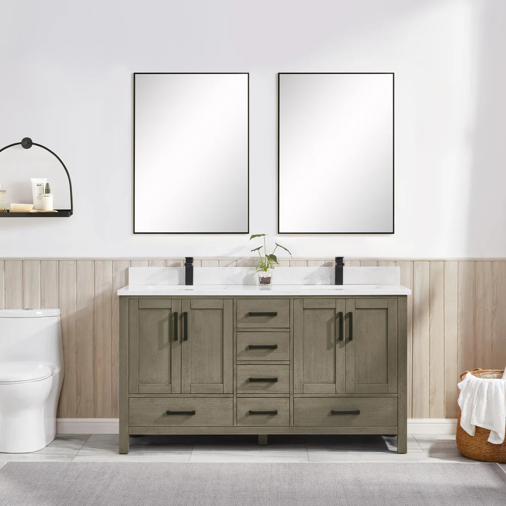 Blossom Basel 049 Vanity Cabinet Only (V8049 Series) – Solid Wood Soft-Close Bathroom Vanity Base