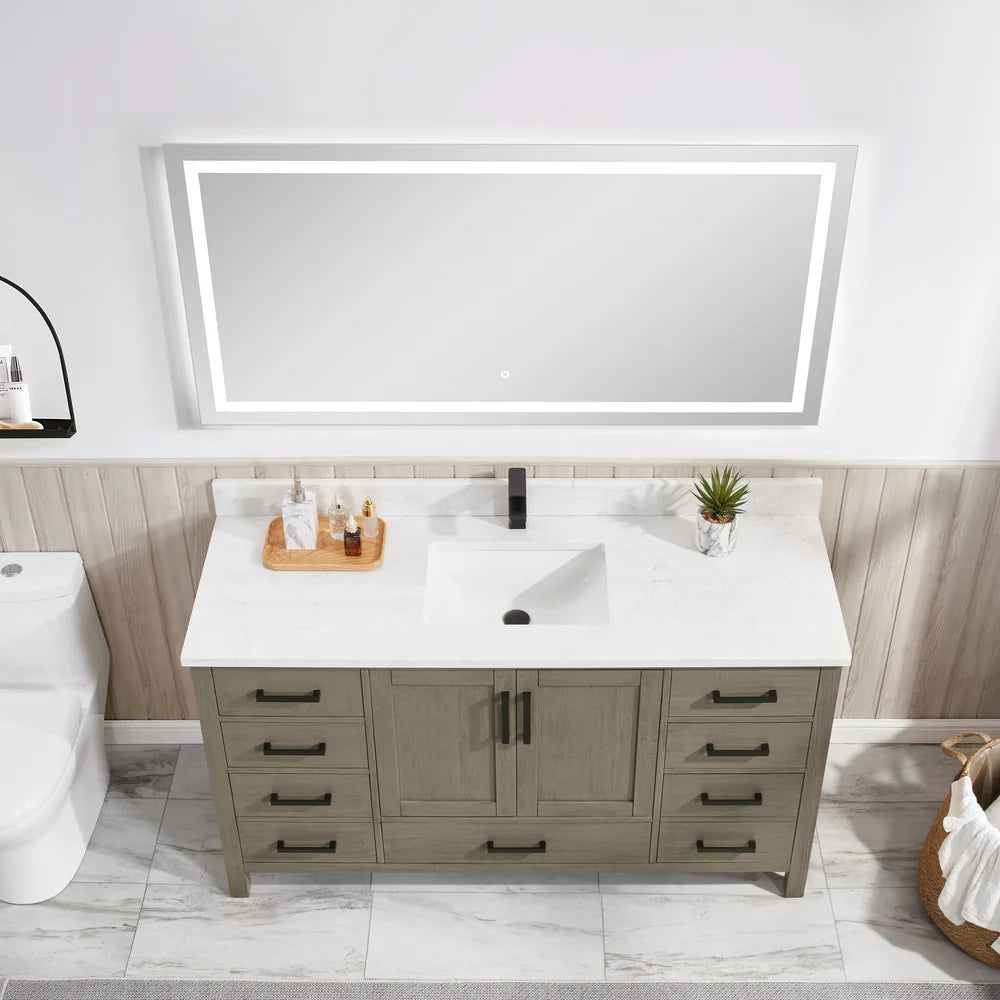 Blossom Basel 049 Vanity Cabinet Only (V8049 Series) – Solid Wood Soft-Close Bathroom Vanity Base