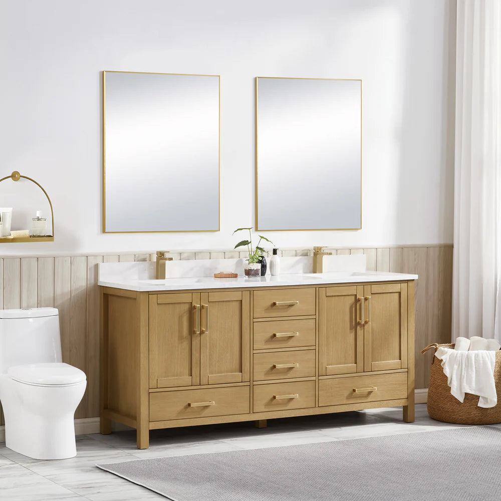 Blossom Basel 049 Vanity Cabinet Only (V8049 Series) – Solid Wood Soft-Close Bathroom Vanity Base