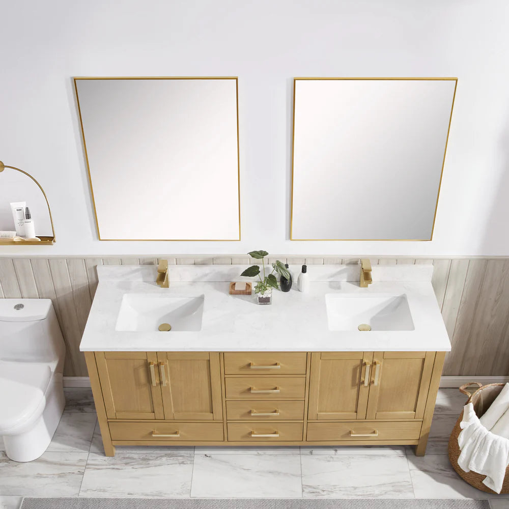 Blossom Basel 049 Vanity Cabinet Only (V8049 Series) – Solid Wood Soft-Close Bathroom Vanity Base
