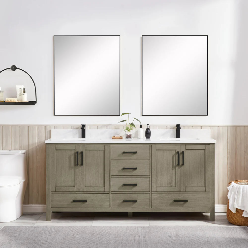 Blossom Basel 049 Vanity Cabinet Only (V8049 Series) – Solid Wood Soft-Close Bathroom Vanity Base