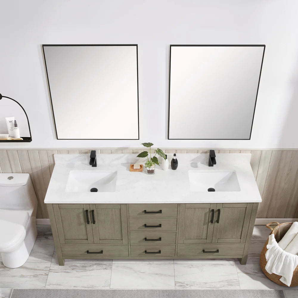 Blossom Basel 049 Vanity Cabinet Only (V8049 Series) – Solid Wood Soft-Close Bathroom Vanity Base