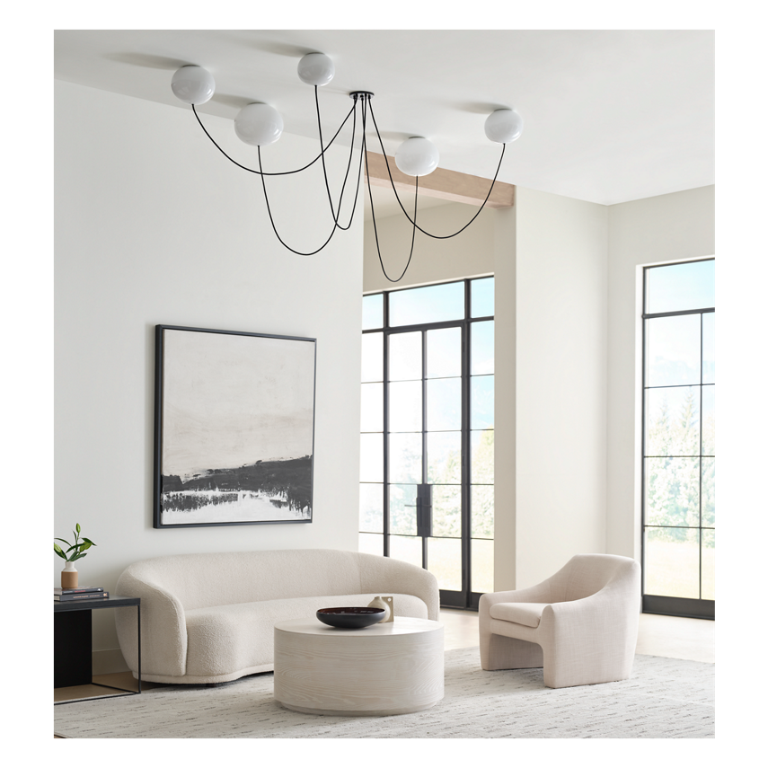 Helium Medium 5 Light Chandelier
