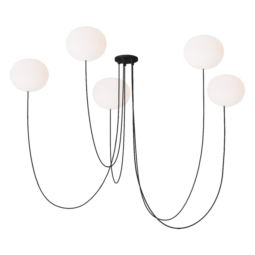 Helium Medium 5 Light Chandelier