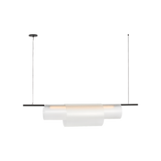 Visual Comfort Trace 60 Double Linear Chandelier