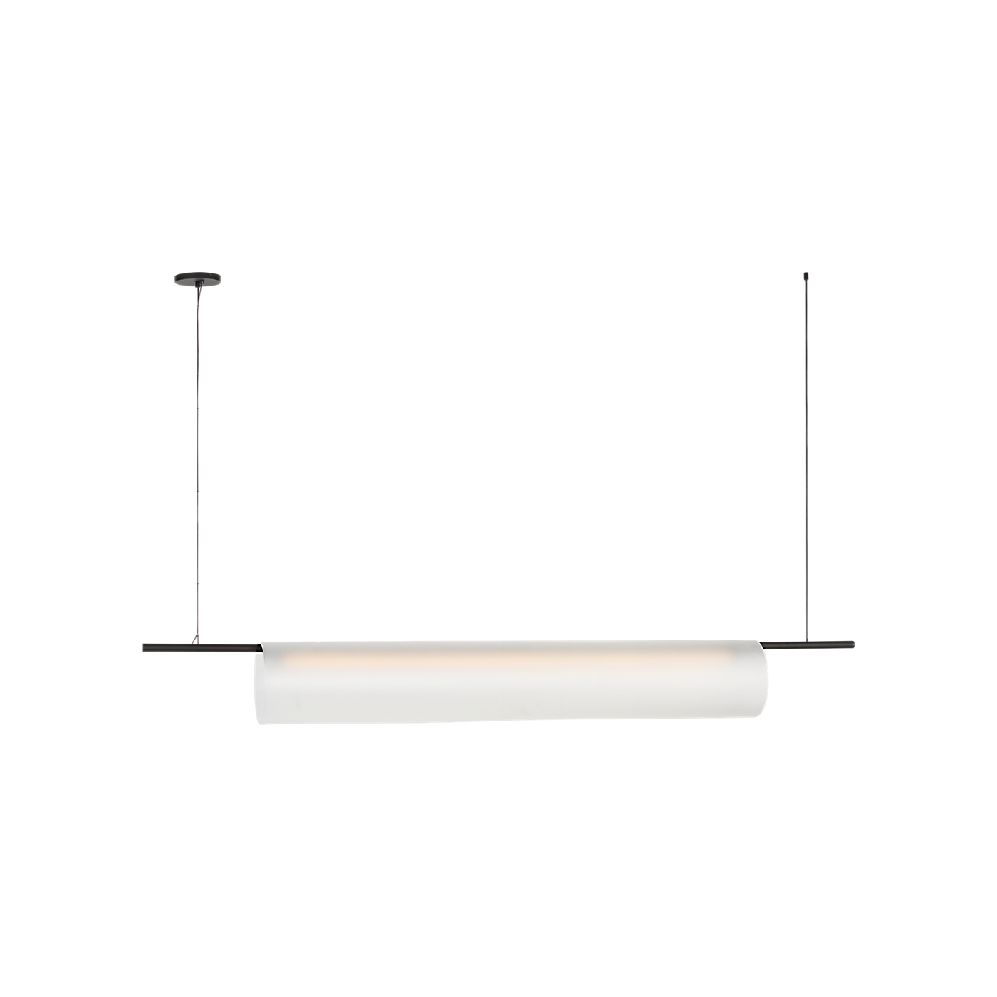 Visual Comfort Trace 72 Single Linear Chandelier