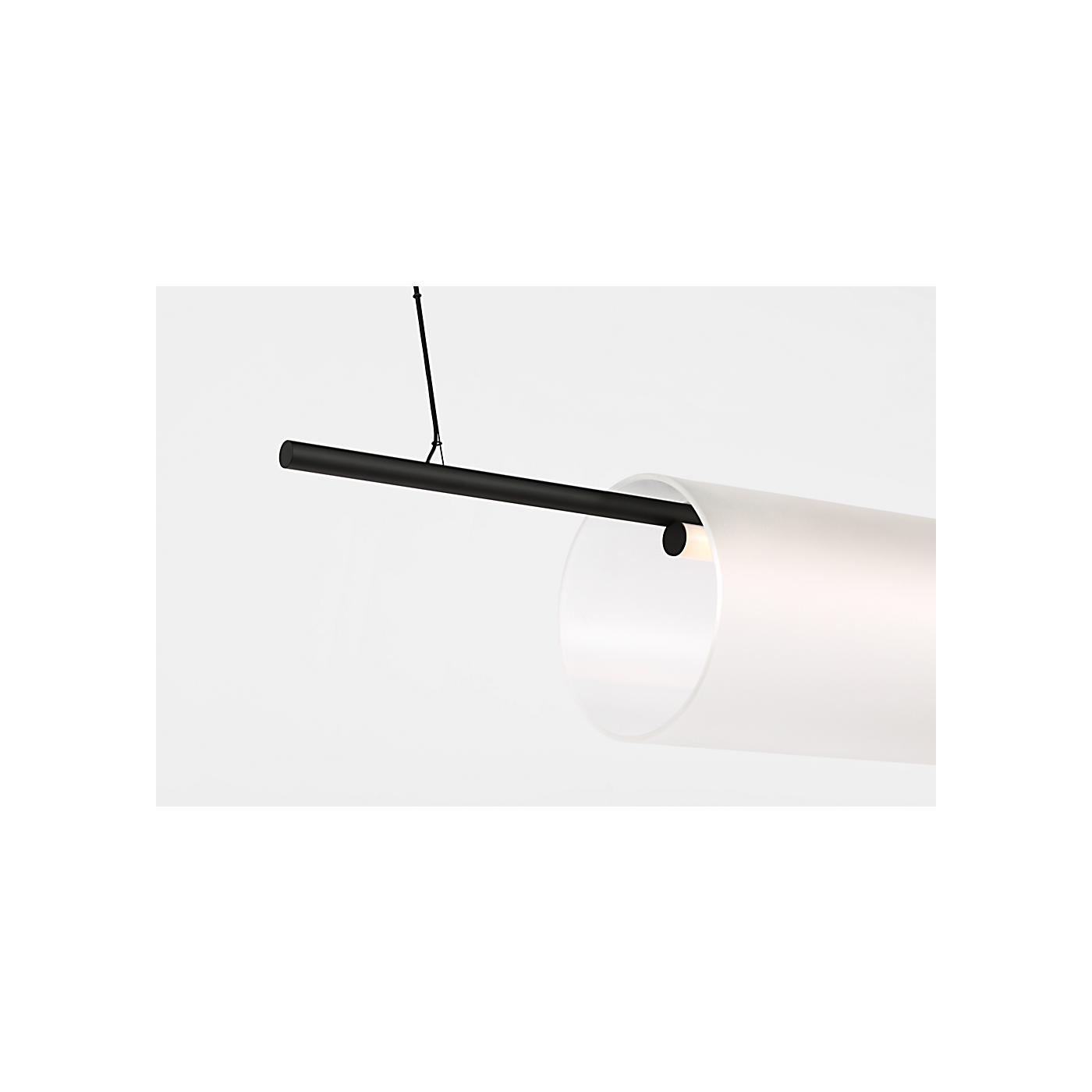 Visual Comfort Trace 72 Single Linear Chandelier