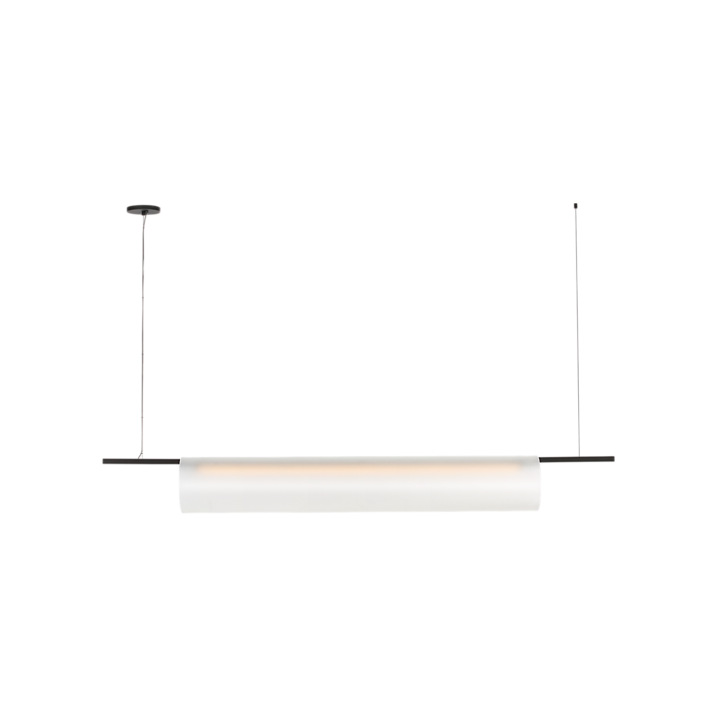 Visual Comfort Trace 72 Single Linear Chandelier