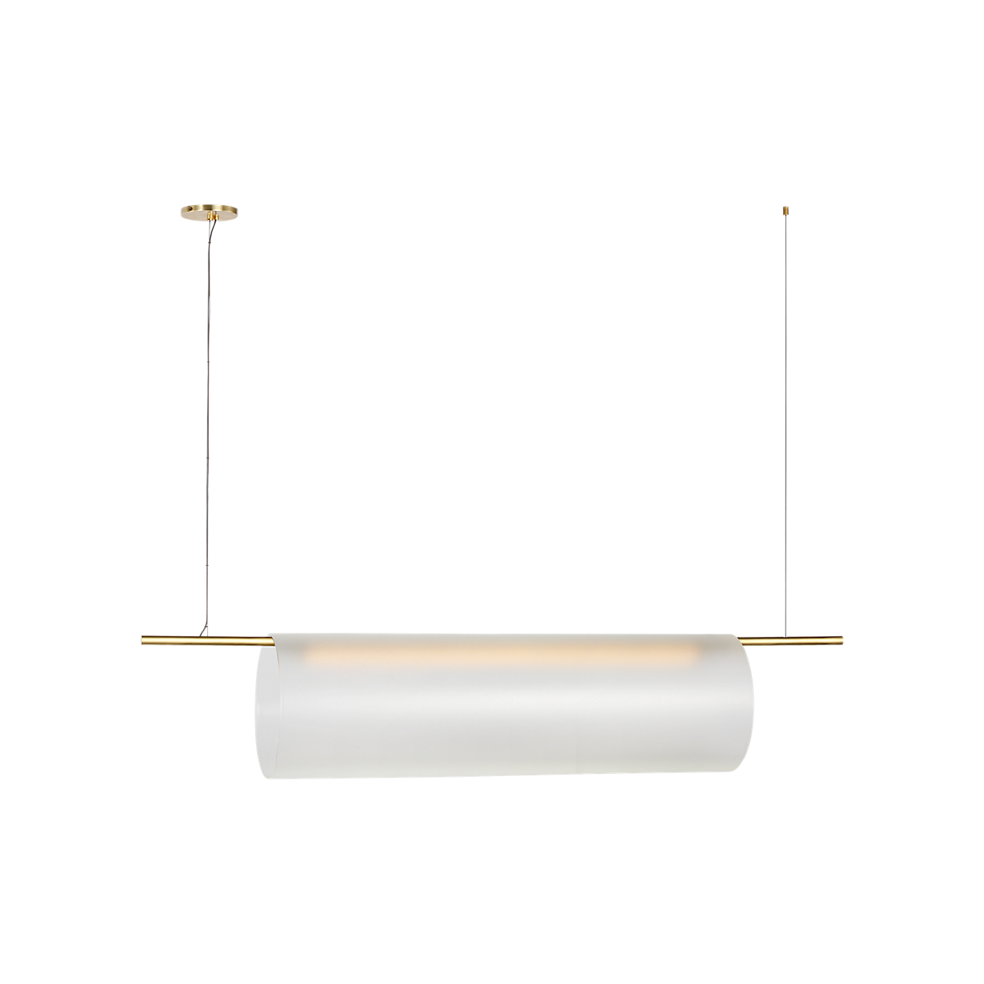 Visual Comfort Trace 60 Single Linear Chandelier