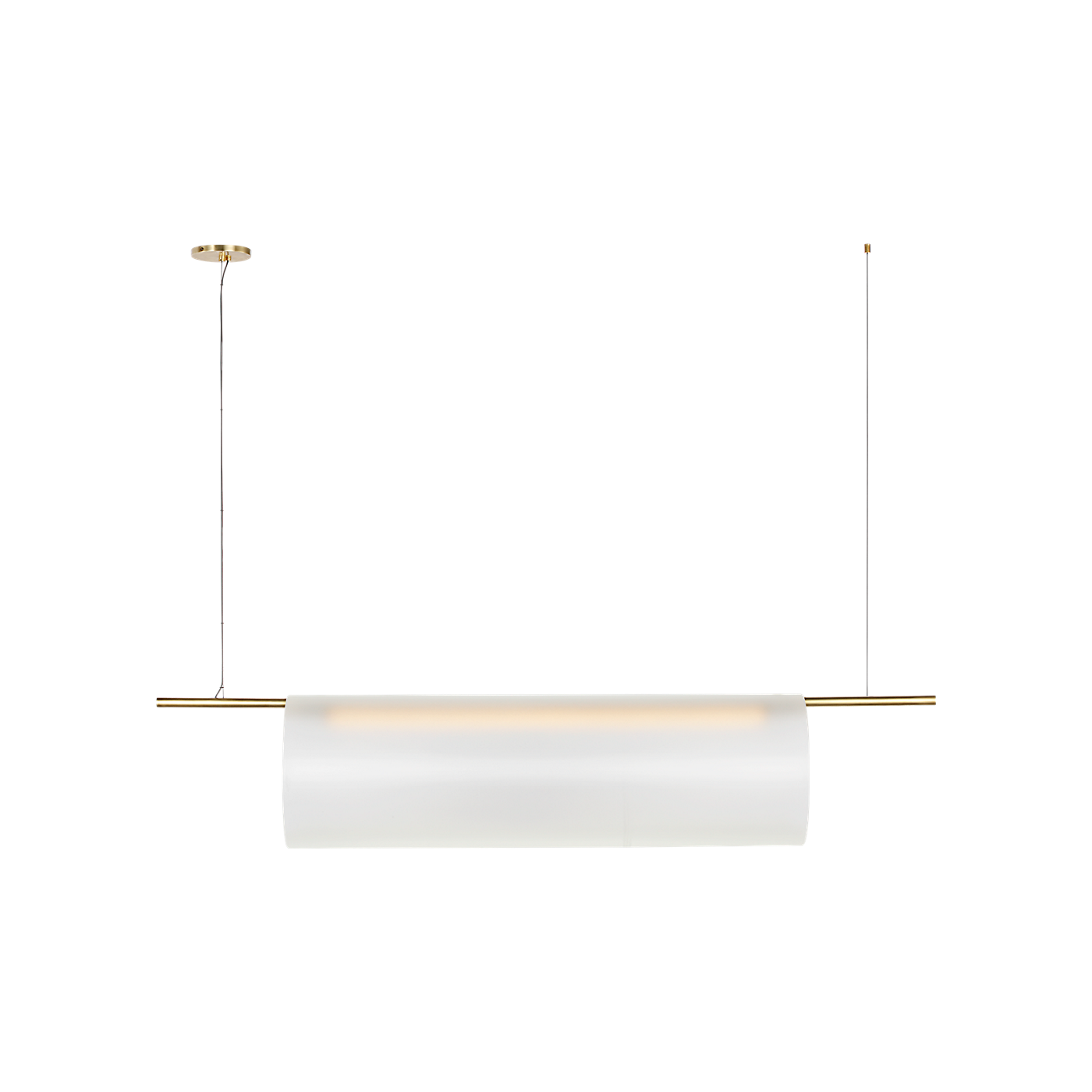 Visual Comfort Trace 60 Single Linear Chandelier