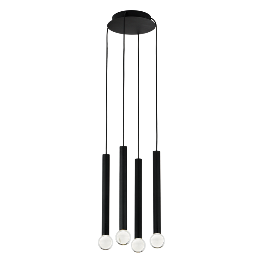 Guyed 4-Light Chandelier