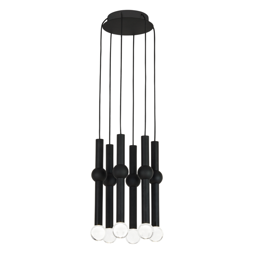 Guyed 6-Light Chandelier
