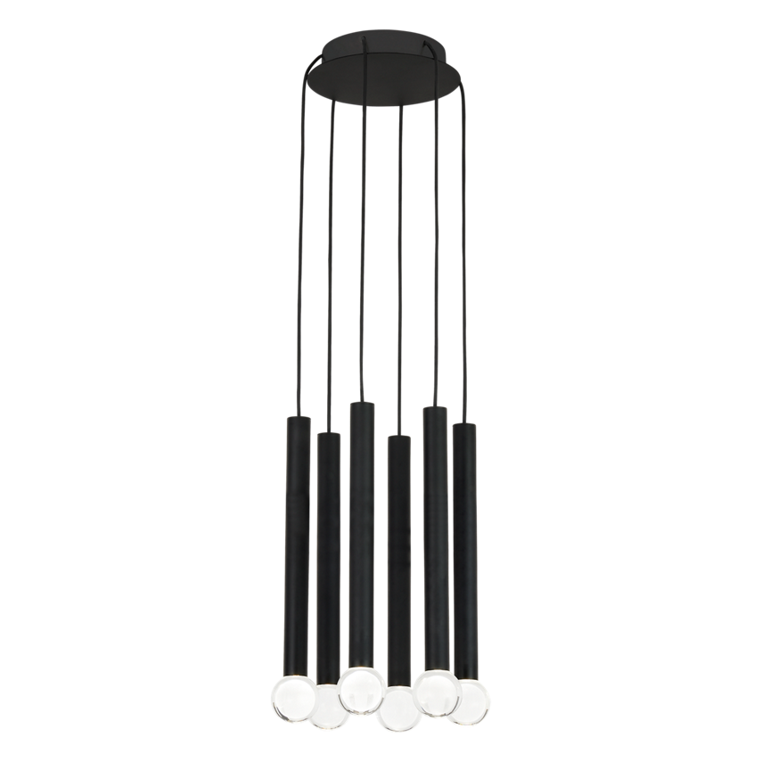 Guyed 6-Light Chandelier
