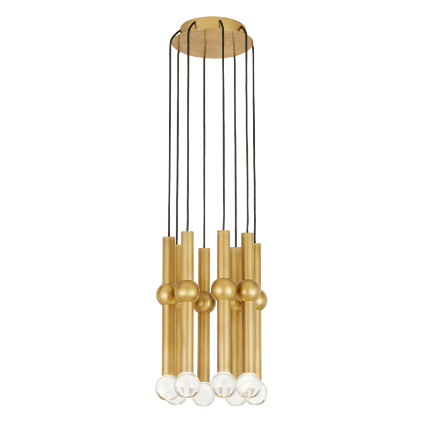 Guyed 8-Light Chandelier