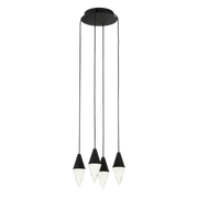Turret 4-Light Chandelier