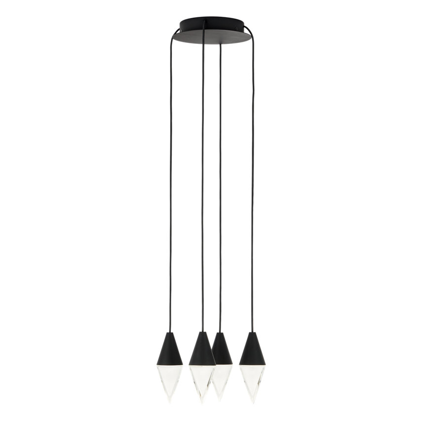 Turret 4-Light Chandelier