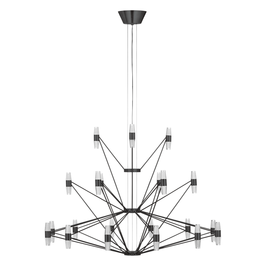 Lassell Three Tier Tall X-Large Chandelier
